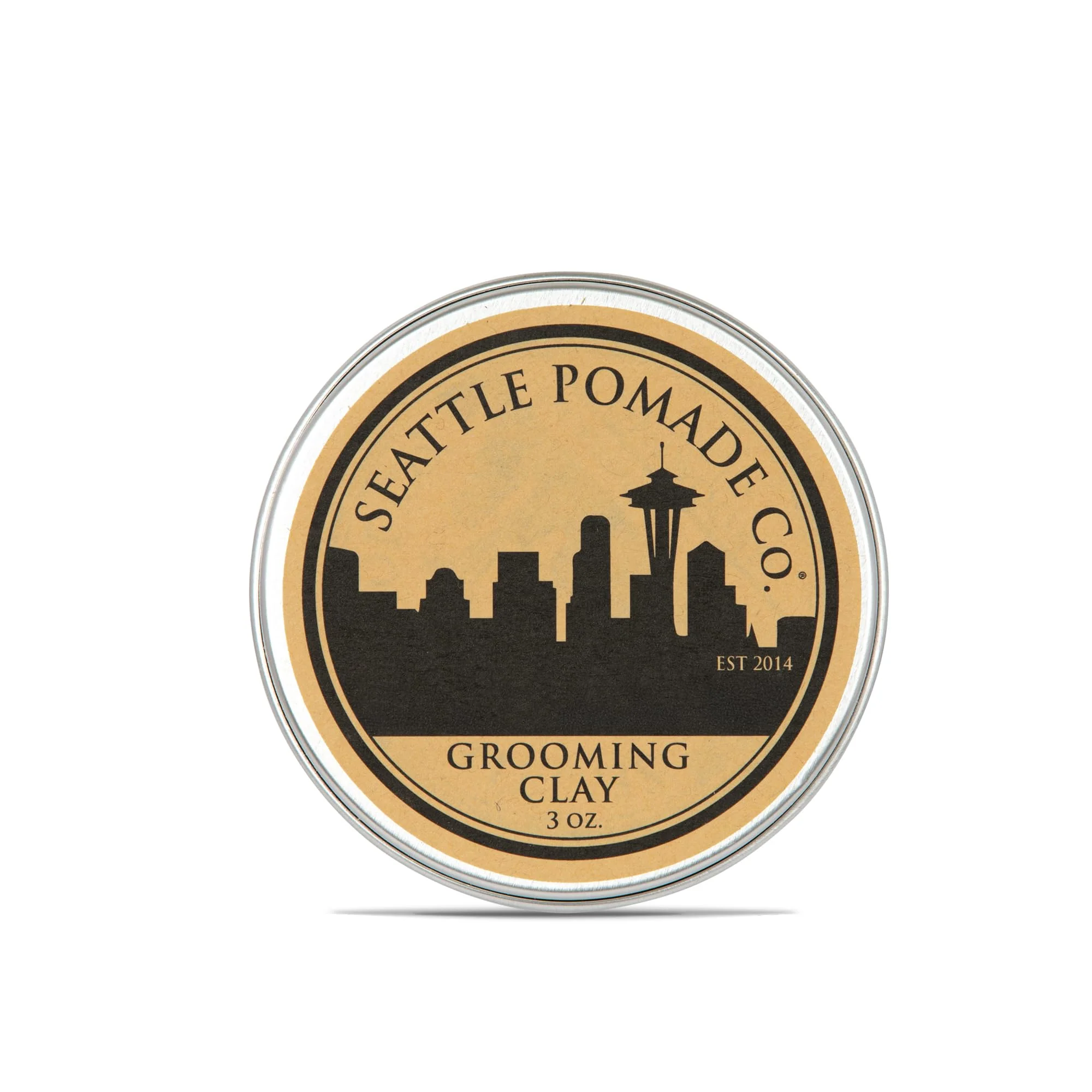 Elegant Seattle Pomade Co. Grooming Clay for Hair - USDA With Organic Essential Oils Beeswax Based. Made with organic materials from around the Excellent