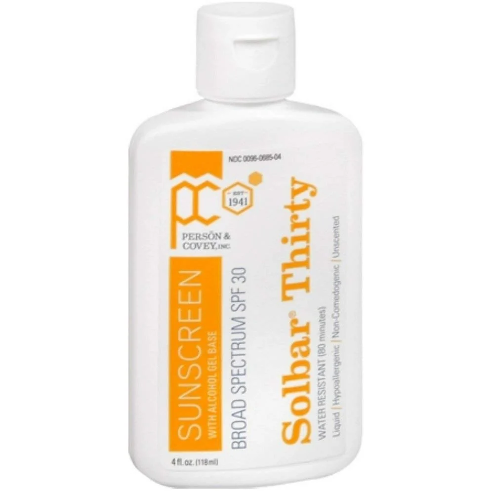 Selected Solbar Sunscreen Liquid Spf 30 4 oz Pack of 2 Easy-to-Use