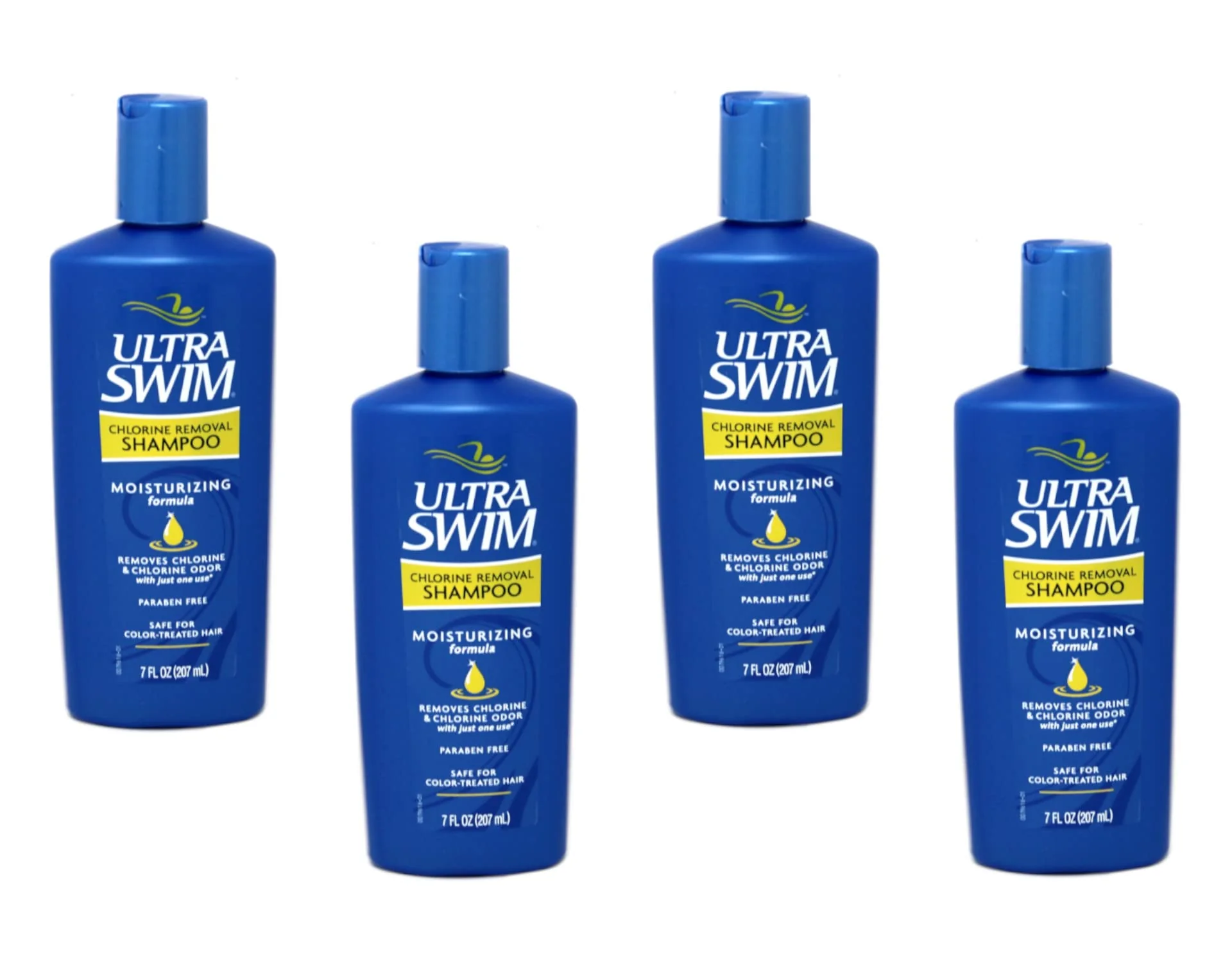 Prestigious UltraSwim Chlorine-Removal Shampoo 7-Ounce Bottles Pack of 4 Verified