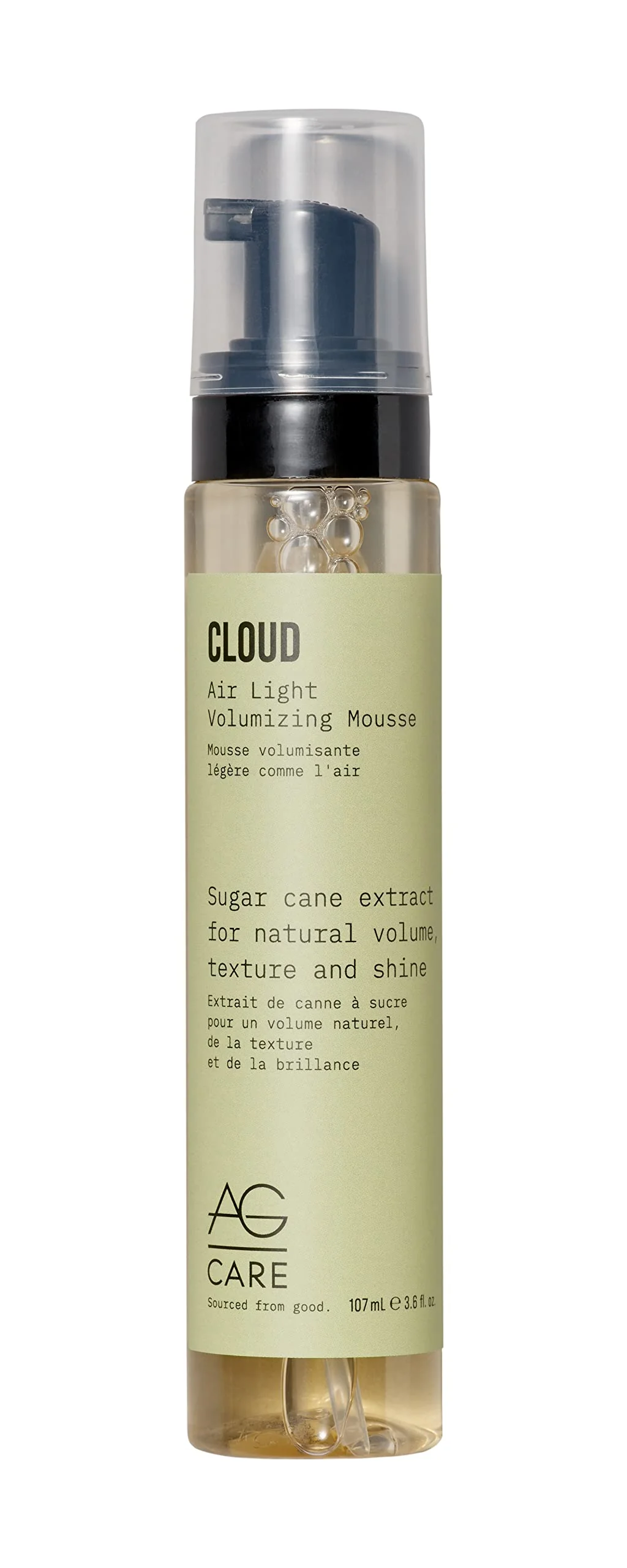 Next-Generation AG Care Cloud Air Light Volumizing Mousse 3.6 Fl Oz Certified