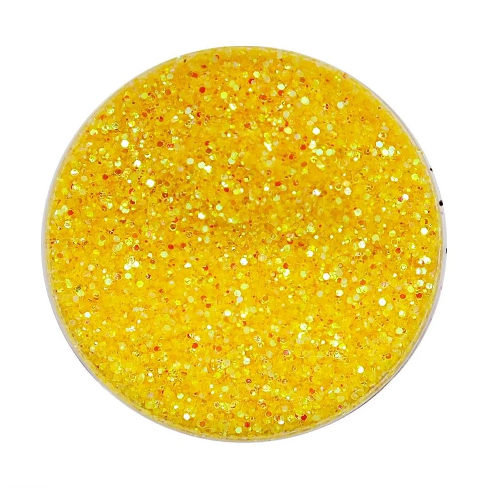 Exclusive Electric Yellow Glitter 183 From Royal Care Cosmetics Powerful