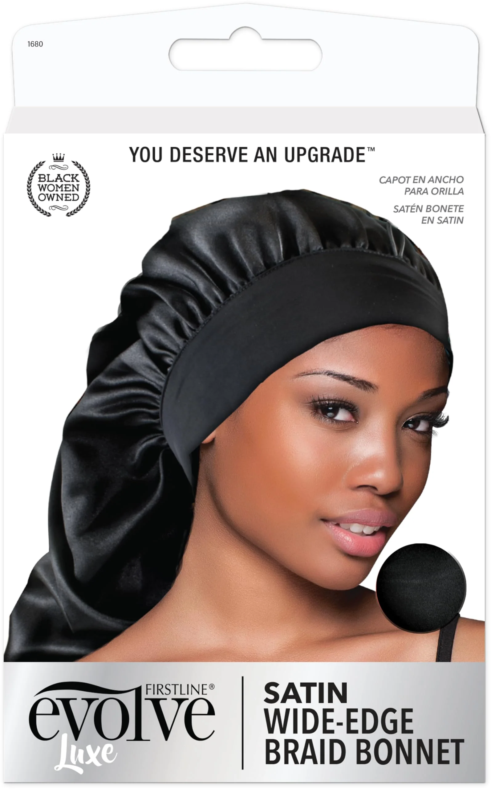 Powerful Evolve Braid Bonnet Black Trusted