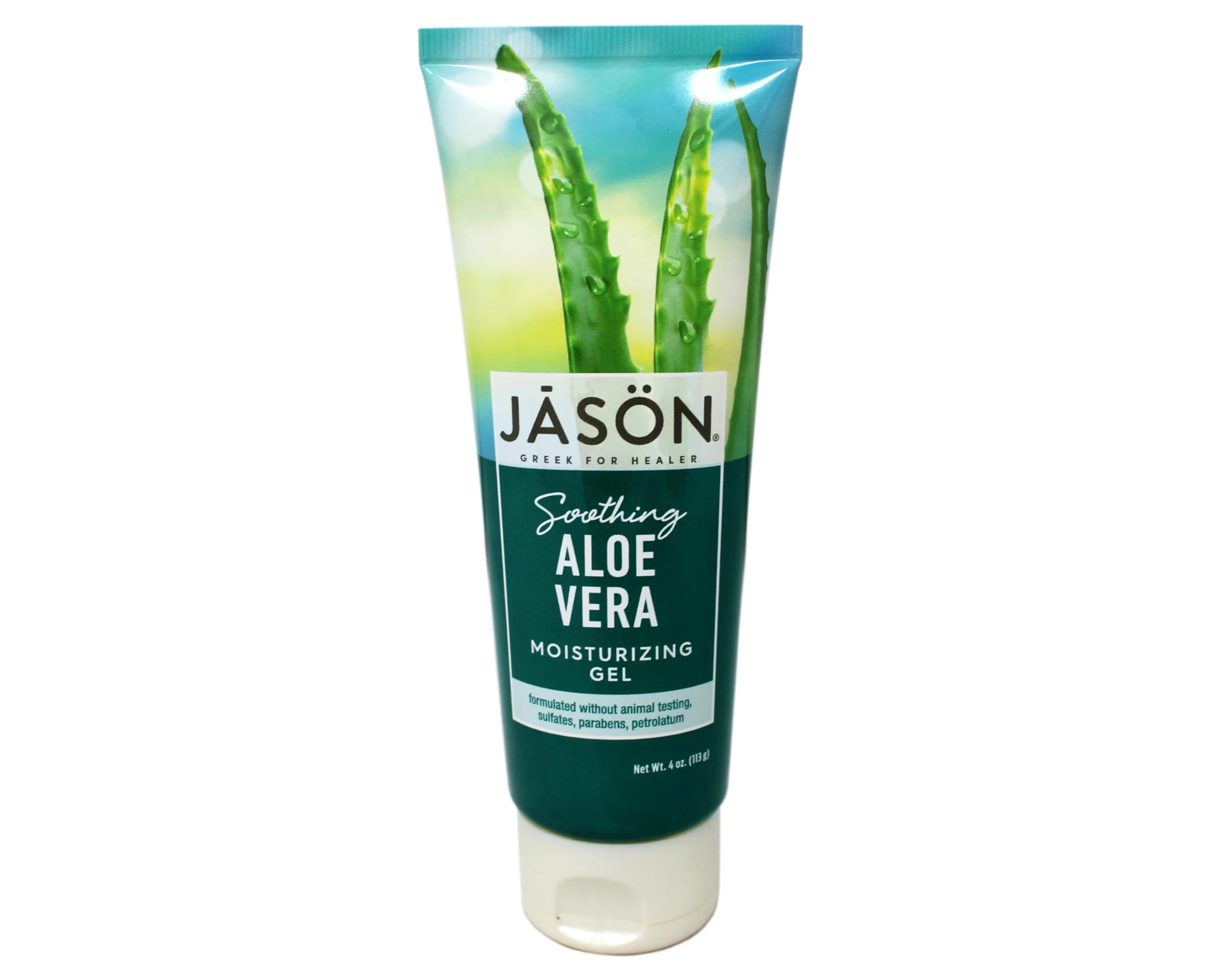 Fast JASON Soothing 98 Aloe Vera Moisturizing Gel IASC 4 Ounce Tube Unique