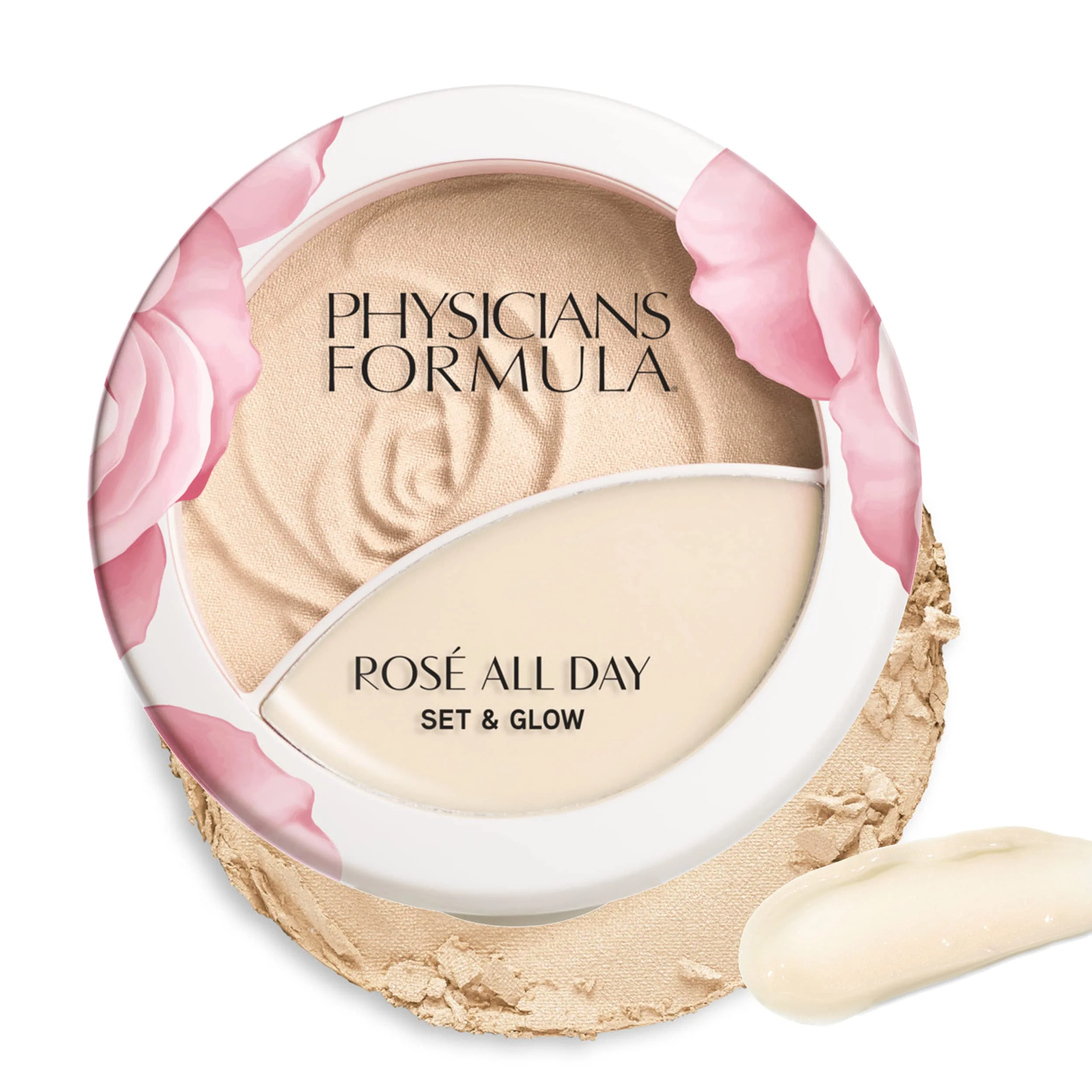 Reliable Physicians Formula Rosé All Day Set Glow Highlighting Powder Luminous Light Dermatologist Pure