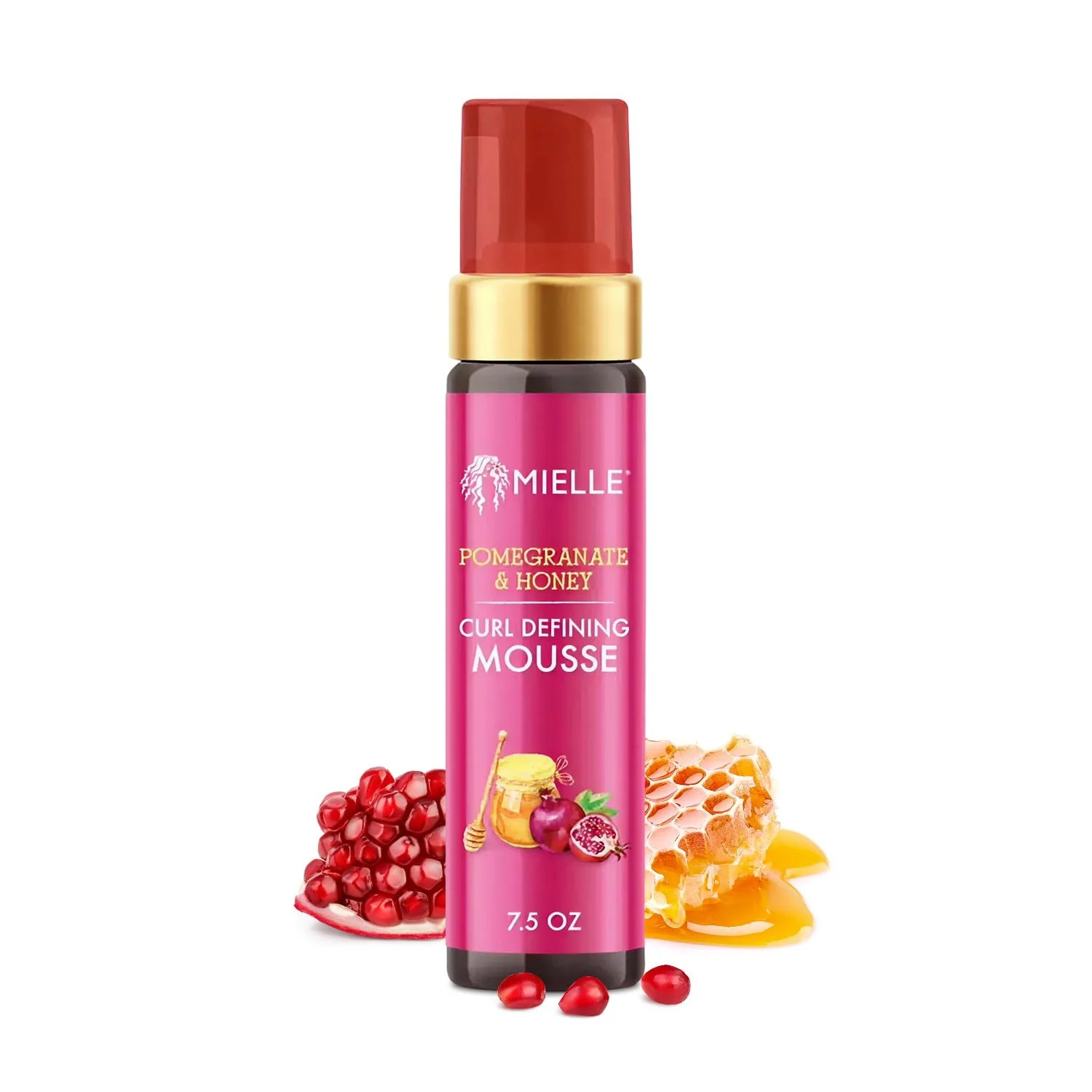 Refined Pomegranate Honey Curl Defining Mousse with Hold Pure