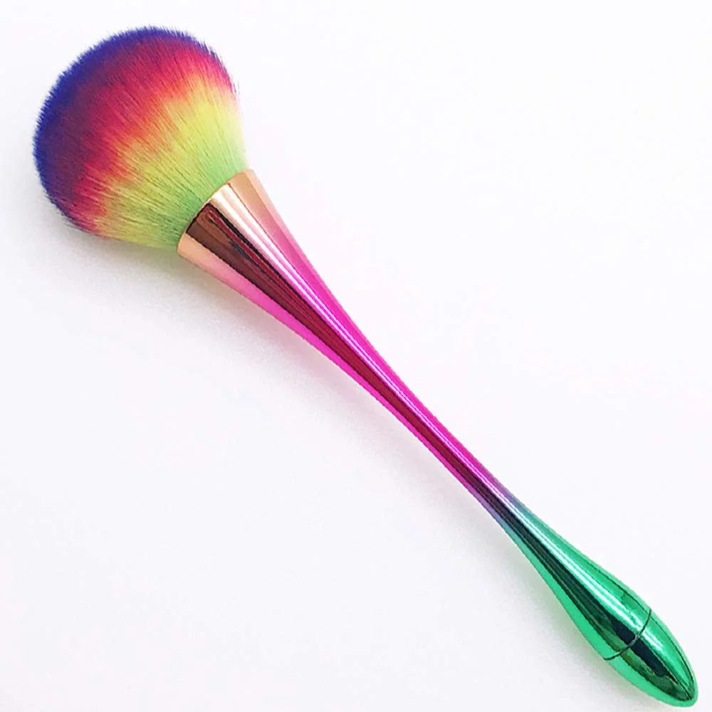 Certified Large Powder Mineral Brush Foundation Makeup Brush Powder Brush and Blush Brush for Daily Makeup Kabuki Makeup Brushes Colorful … Consistent