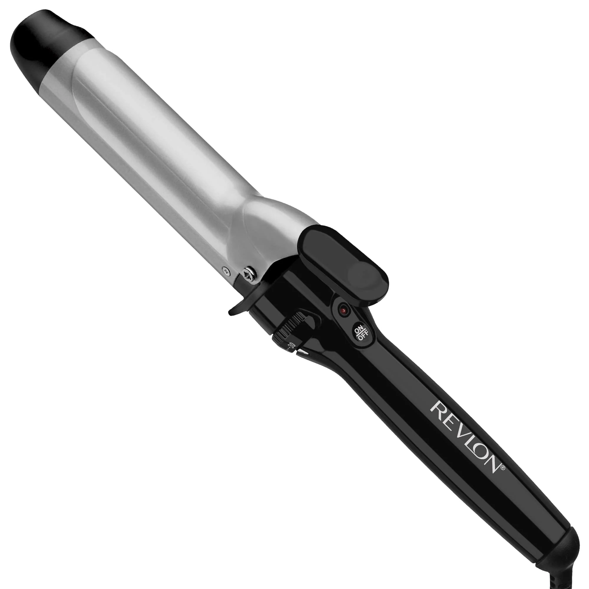 Specialty Revlon Heat Triple Ceramic Curling Iron For Silky Smooth Loose Curls 1-1 2 in Refined