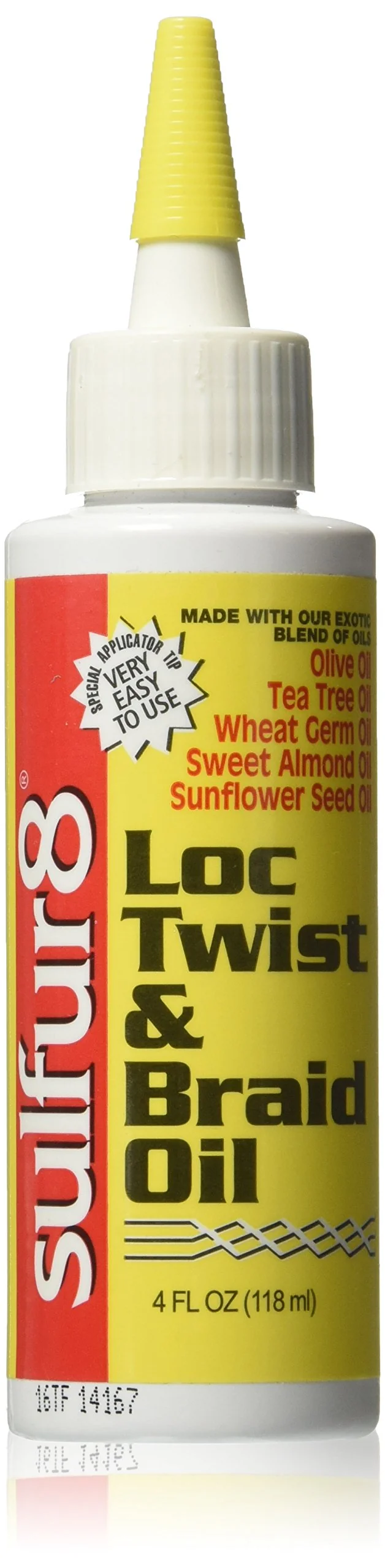 Premium Sulfur8 Loc Twist and Braid Oil 4 Ounce Sophisticated