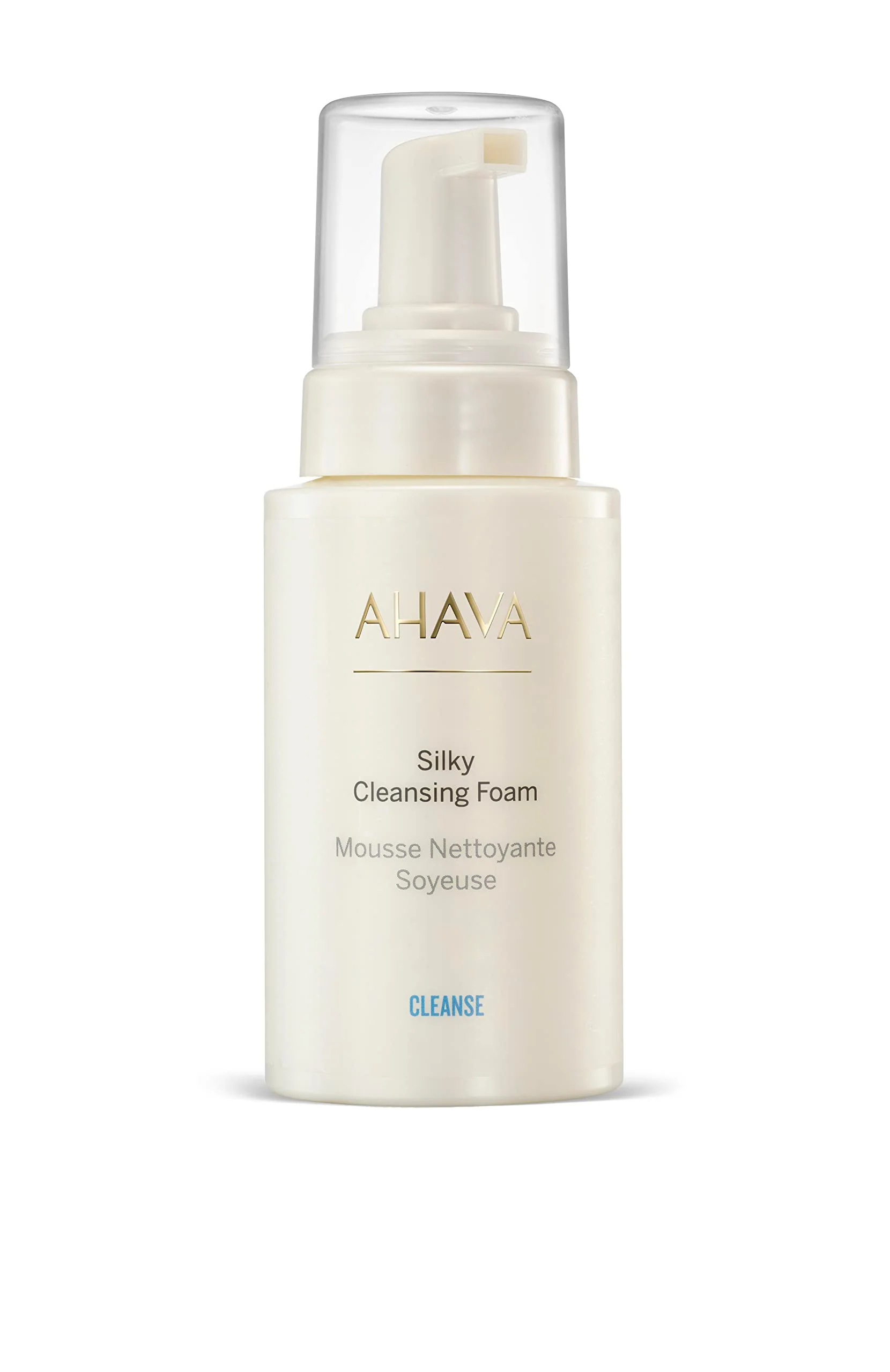 Comfortable AHAVA Cleanse Silky Cleansing Foam - Airy foam for gentle facial cleansing effectively removes light makeup dirt tightens pores rebalances pH Secure