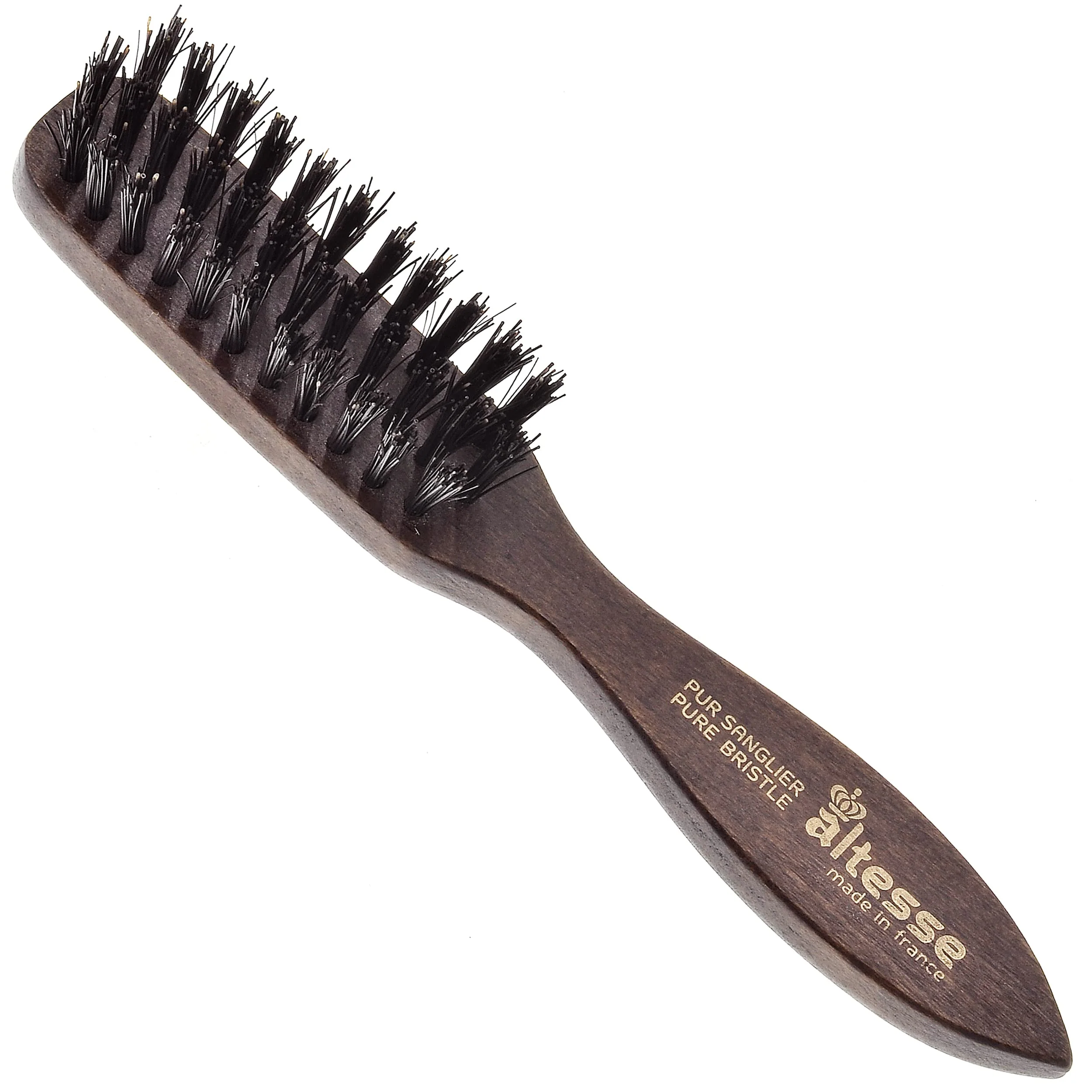 Secure Altesse 320 PM Boar Bristle Beard Brush for Men Beard and Mustache Breathable