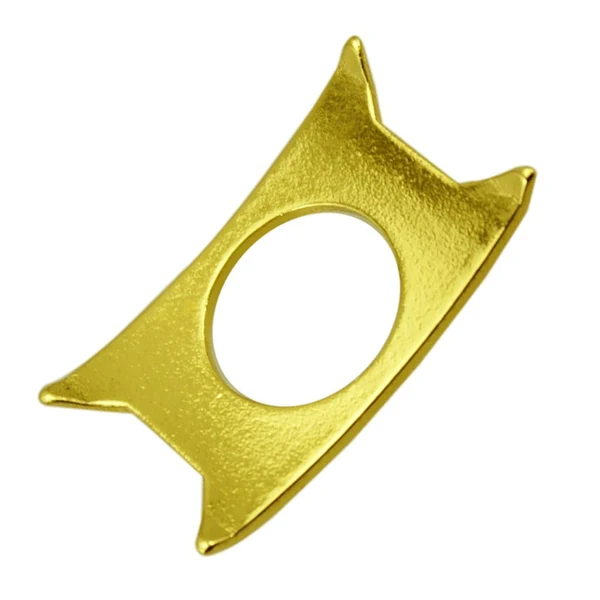 Premium Material Max 2 Pieces Round Metal Jack Plate Socket Cover Head Cap for Guitar Gold Elite