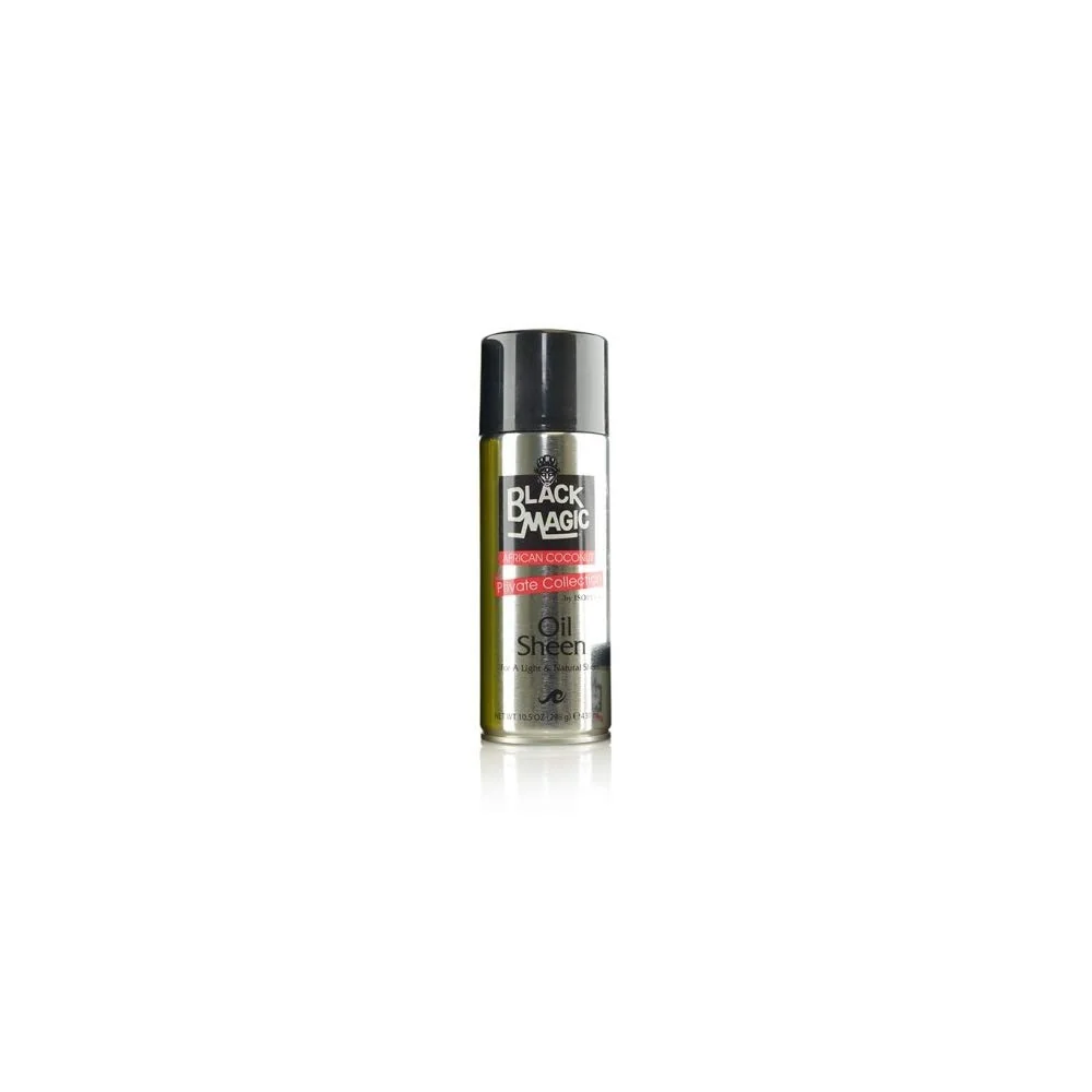 Consistent Black Oil Sheen Coconut 10.5 Ounce Detailed