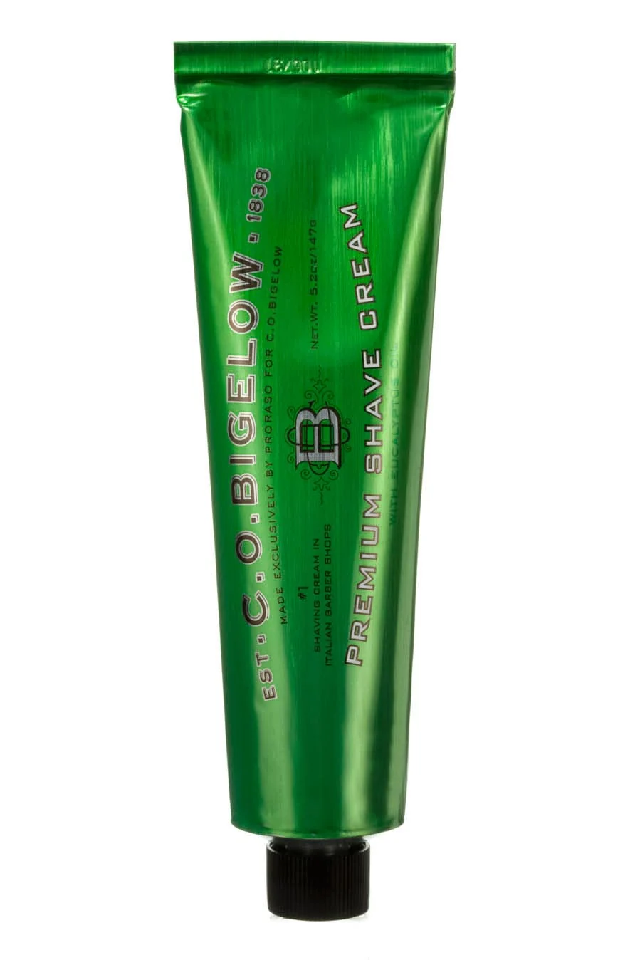 Durable C.O. Bigelow Shaving Cream 5.2 oz Mens Shaving Cream with Eucalyptus Oil for Sensitive Skin All Skin Types Superior