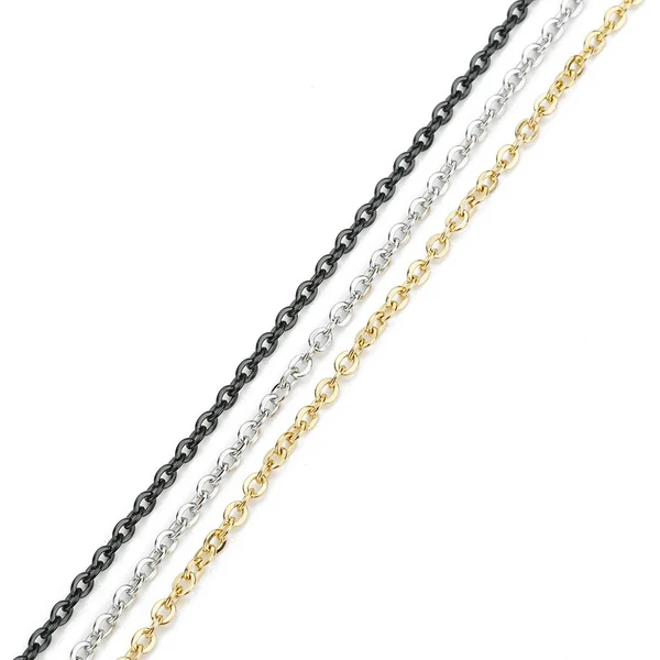 Practical Max DIY Stainless Steel Cable Open Link Jewelry Making Chain Accessories 3mm Premium Material