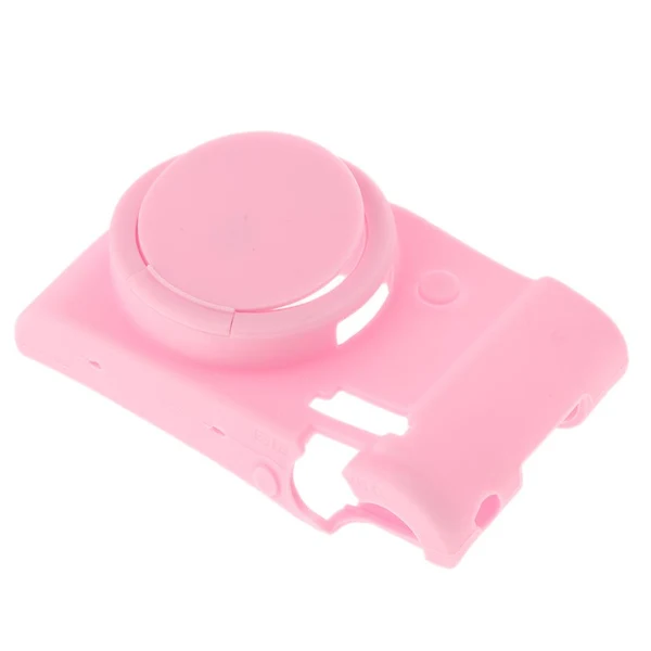 High-Performance Max Silicone Skin Case Camera Cover Protector for Casio ZR5500 5000 3700 Pink Original Design