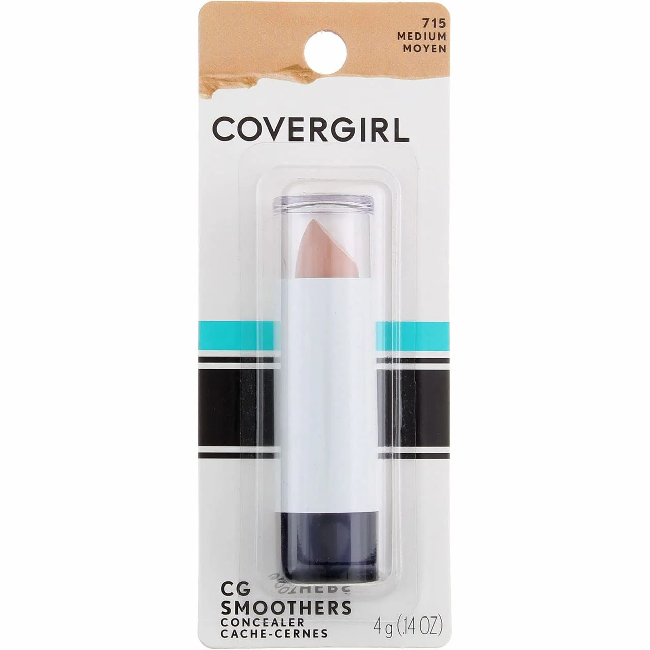 Fast CoverGirl Smoothers Concealer Medium 715 0.14 oz Pack of 5 Responsible