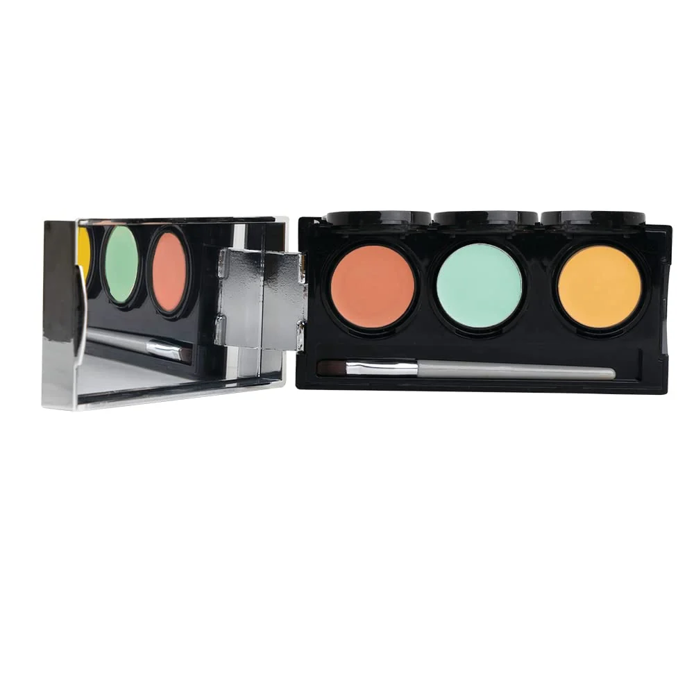 Smooth Dermaflage Color Correcting Palette Color Corrector Concealer for Dark Circles Redness Bruises Dark Spots by Dermaflage 6.9g .24oz Traditional