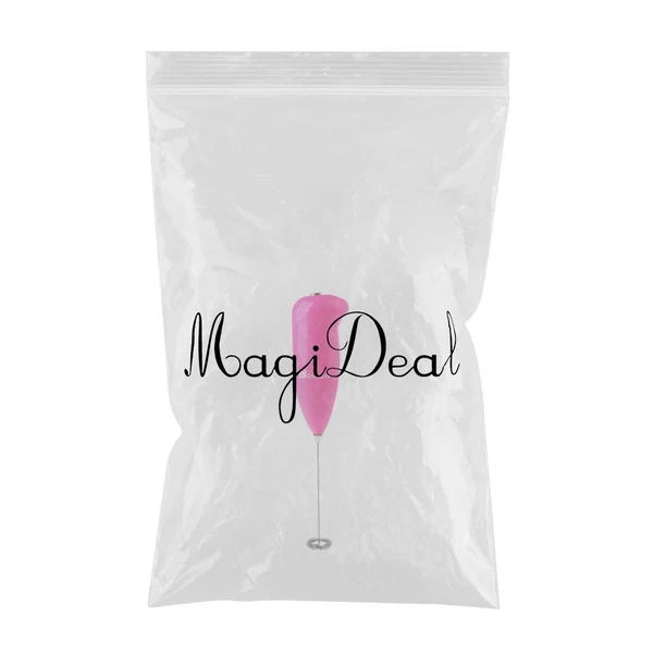 Healthy Max Kitchen Egg Beater Coffee Milk Portable Electric Whisk Mixer Rose Red User-Friendly