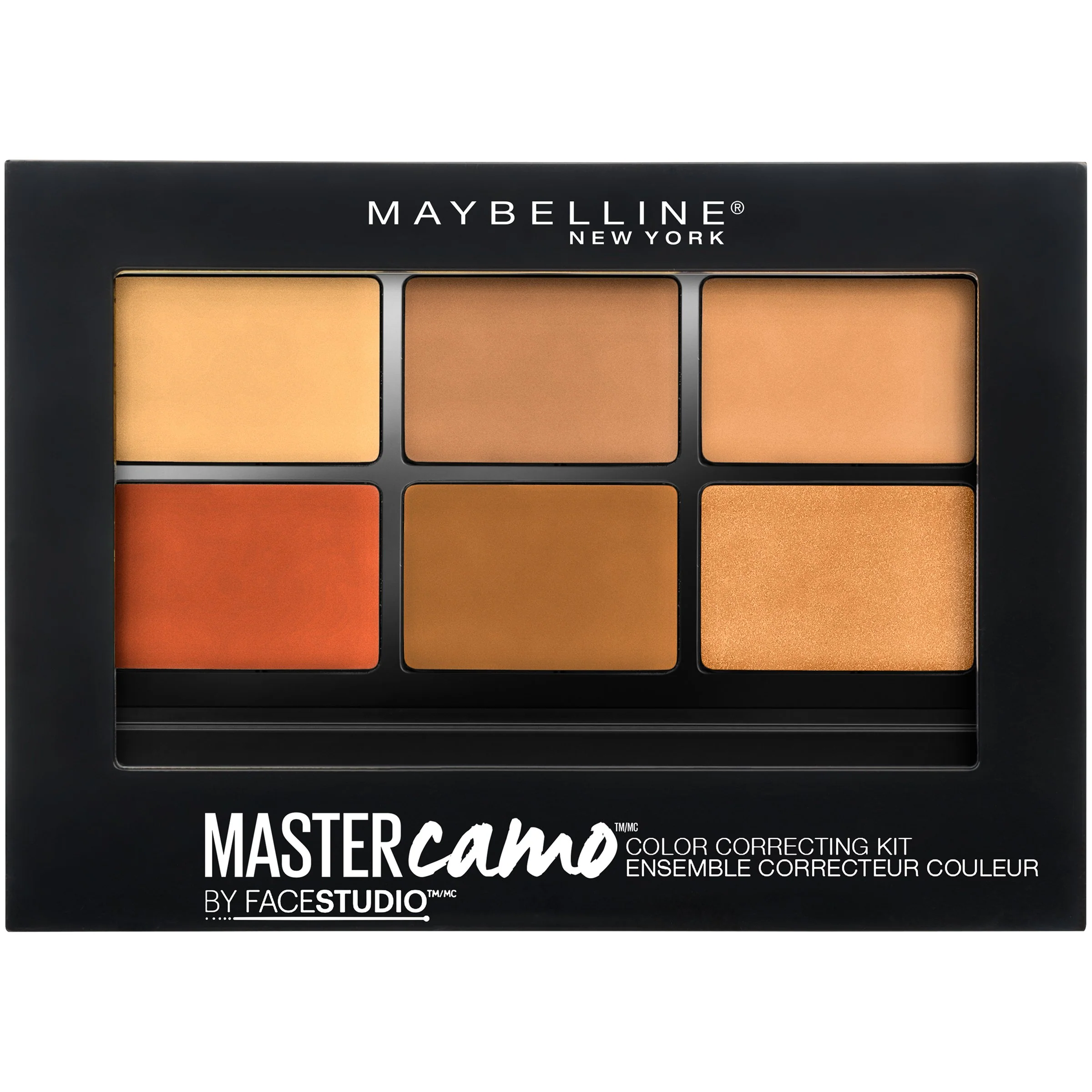 Efficient Maybelline New York Facestudio Master Camo Color Correcting Kit Deep 0.21 oz. Traditional