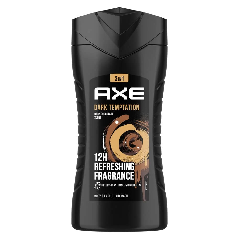 Comfortable Axe Shower Gel 8.45Oz 250Ml Dark Temptation 3-Pack Powerful