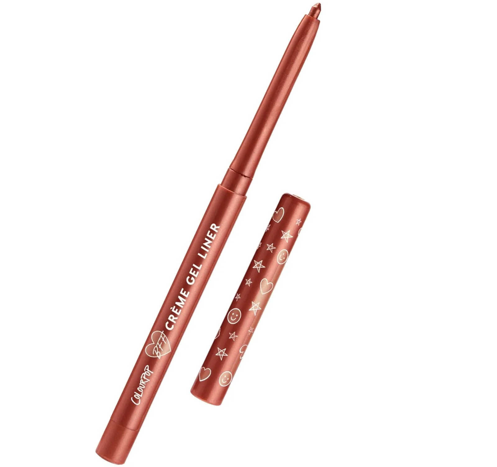 Secure Colourpop Eyeliner Creme Gel Retractable Pencil Waterproof Unboxed Metallic GET LUCID pinky rose gold Contemporary