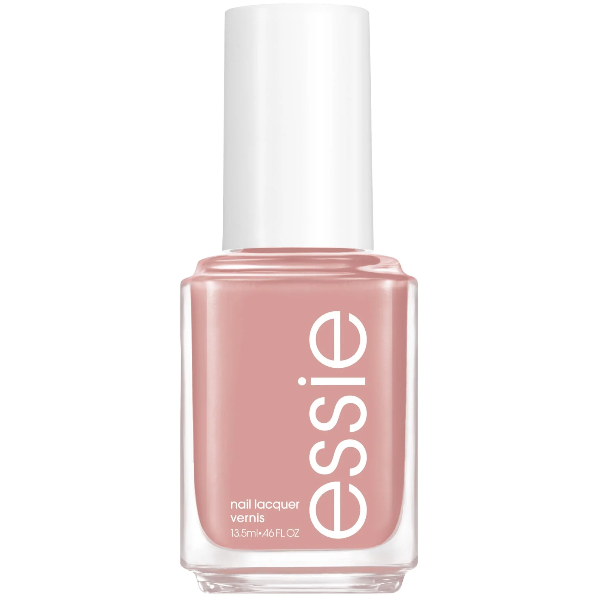 Lightweight Essie Nail Polish Salon-Quality 8- Vegan Soft Mauve Pink Ladylike 0.46 Ounces Traditional