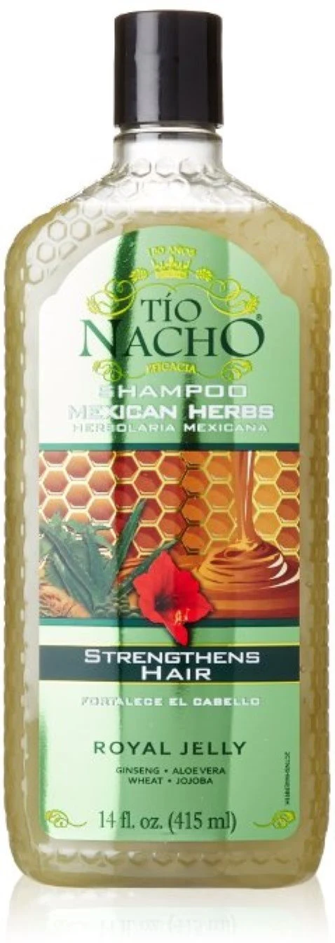 Traditional TIO NACHO Mexican Herbs Shampoo 14 oz Pack of 5 Official