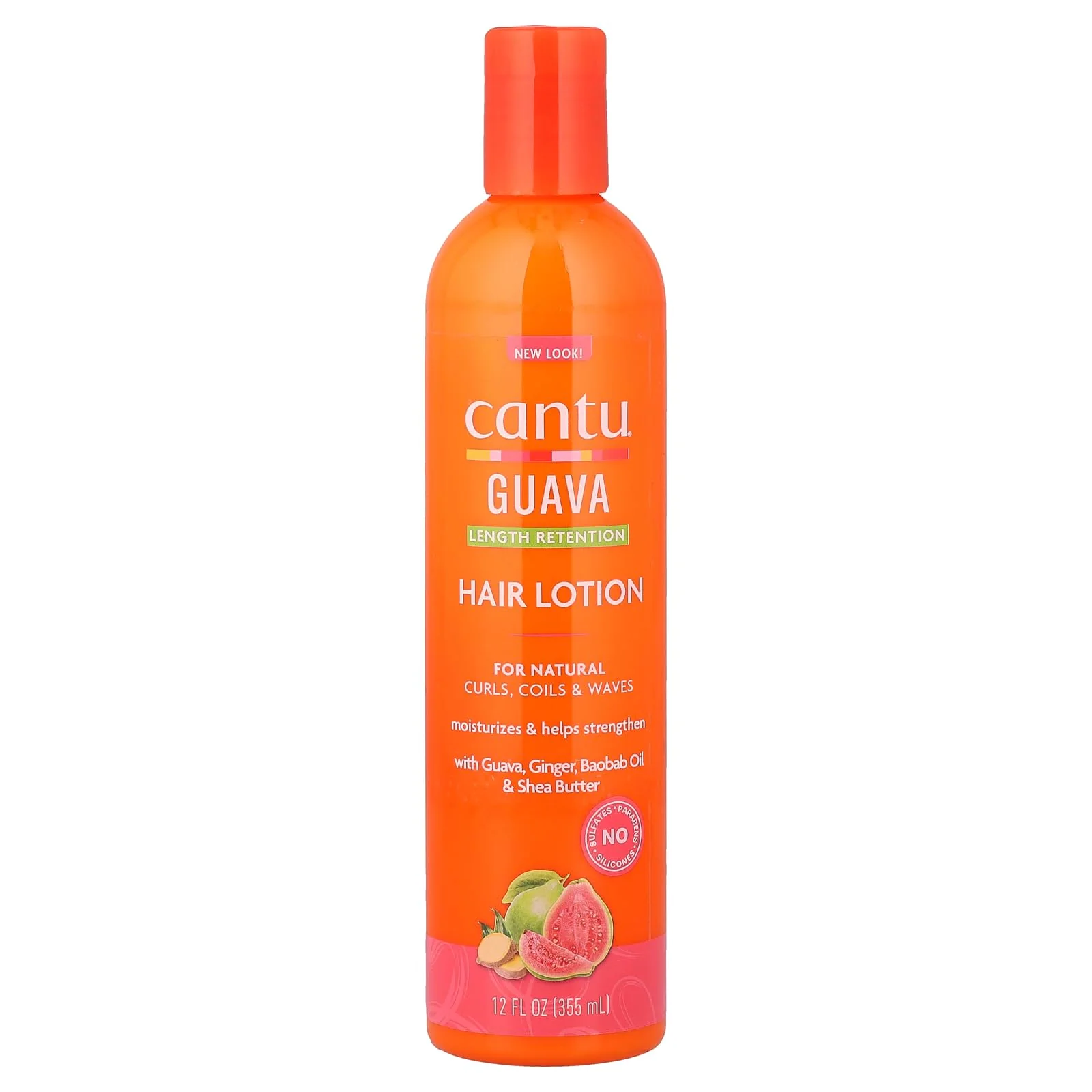 Trendy Cantu Guava Ginger Hair Lotion 12 fl oz 354 ml Environmentally Friendly