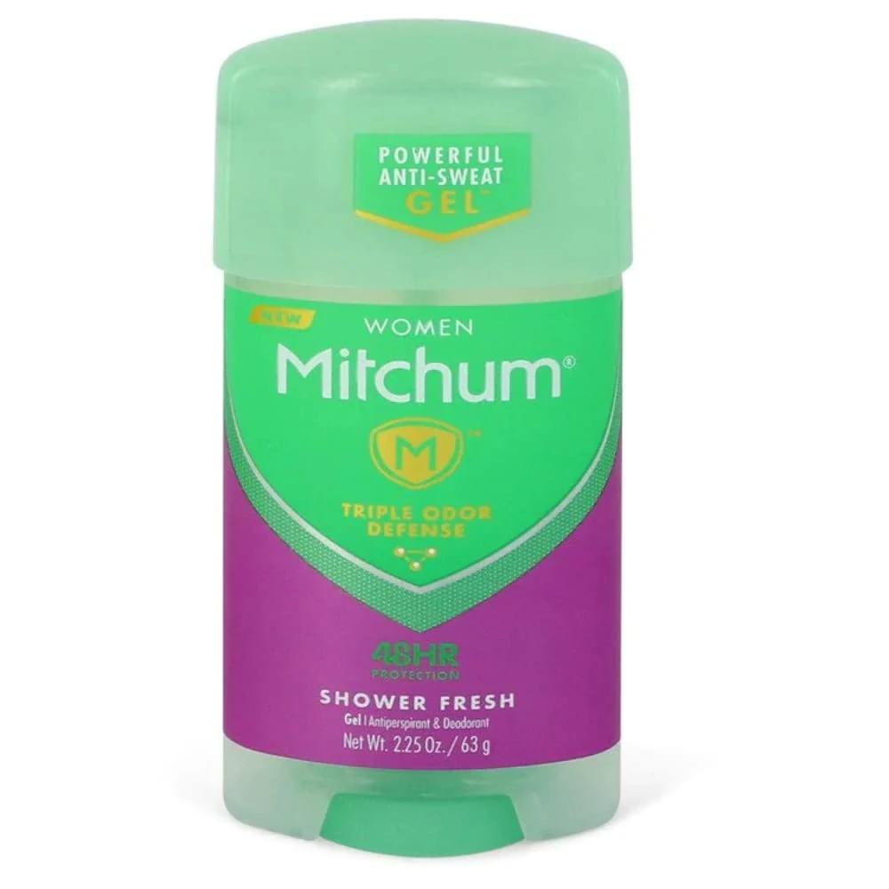 Superior Mitchum Deodorant Womens Gel Shower Fresh 2.25oz 3 Pack Long-Lasting