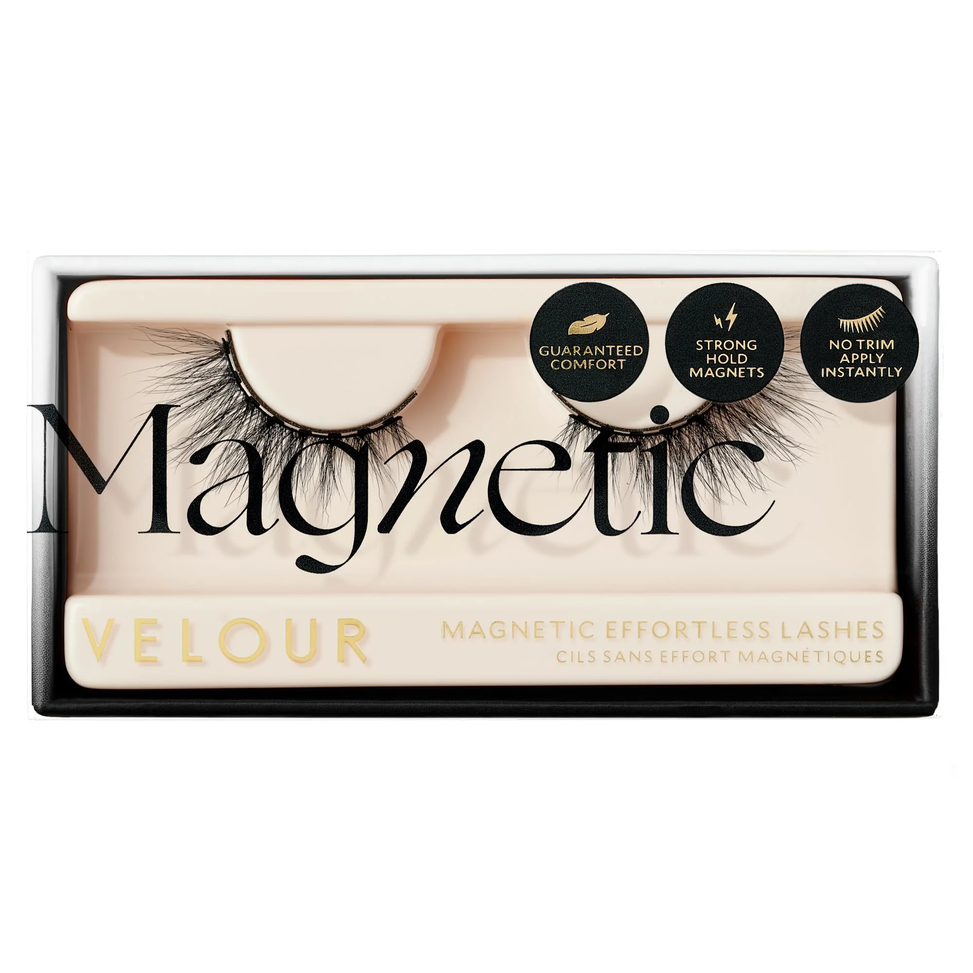Sustainable Velour Magnetic Eyelashes Luxurious False Eyelashes Reusable Lashes Wear up to 30x Vegan All Eye Shapes Natural Lashes Magnetic Eyeliner not Next-Generation
