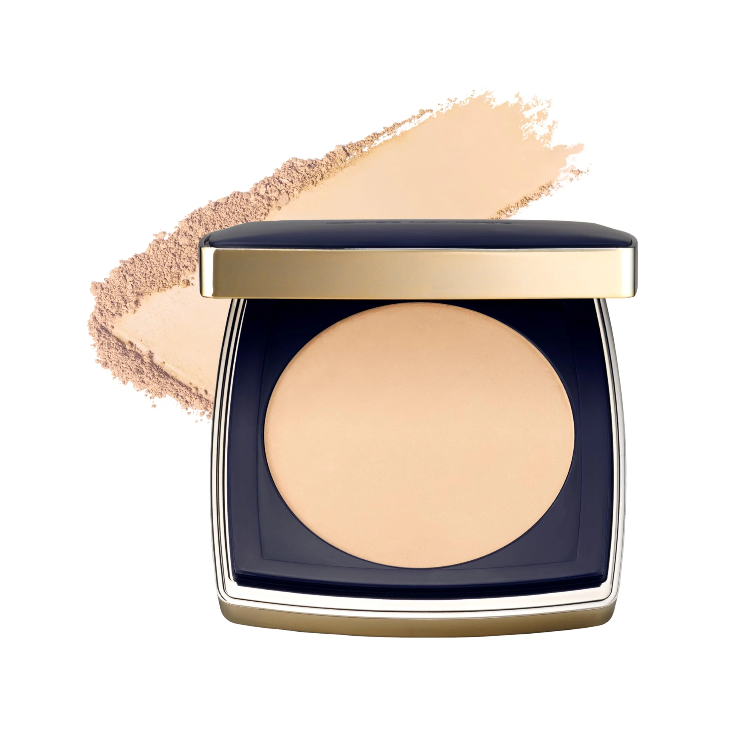 Authentic Estée Lauder Double Wear 12-Hour Stay-in-Place Matte Powder Foundation Controls Oil Shine 0.39 Ounce 2W1 Dawn Original