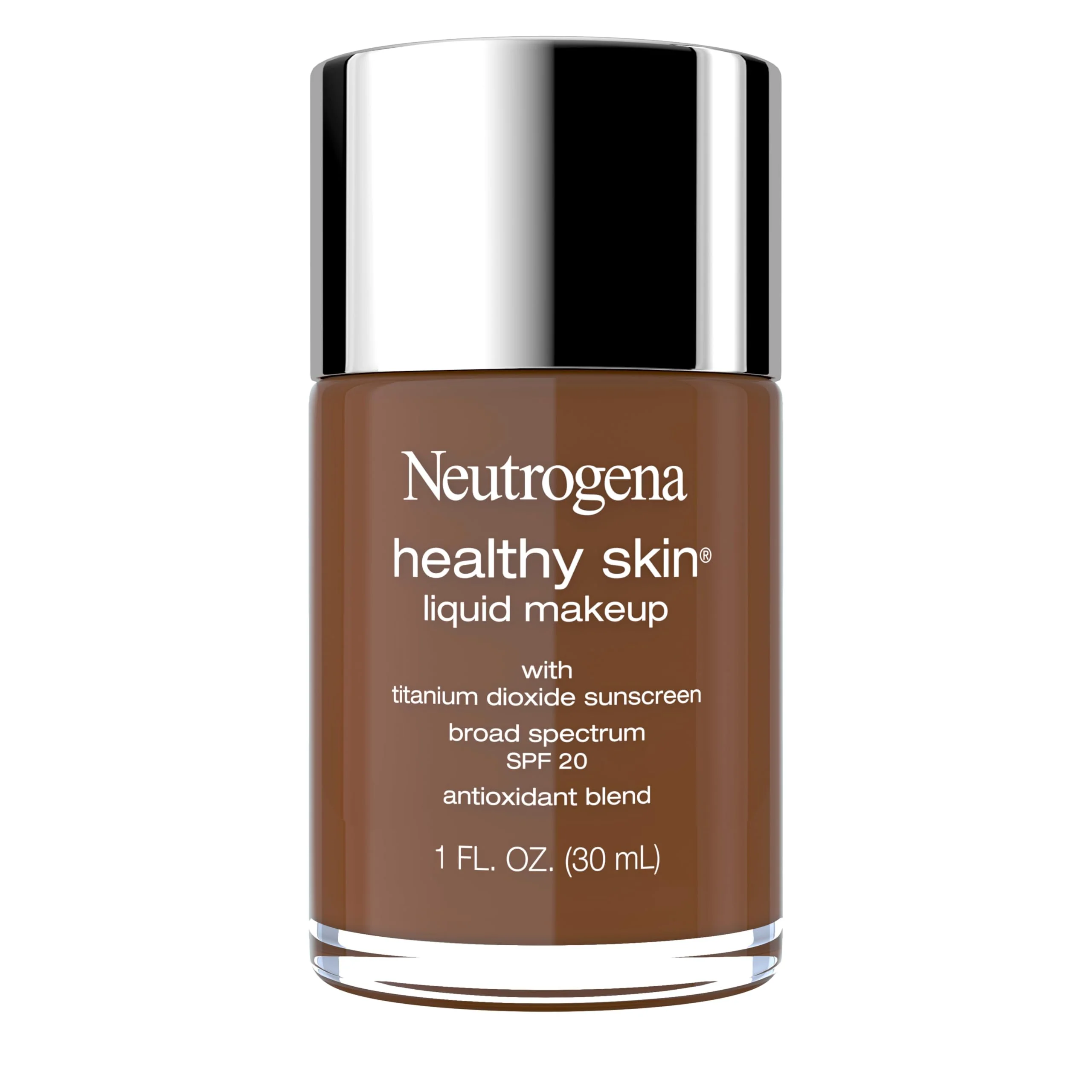 Easy-to-Use Neutrogena Healthy Skin Liquid Makeup Foundation with Broad Spectrum SPF 20 Sunscreen Medium Coverage Foundation with Nourishing Pro-Vitamin B5 Quality