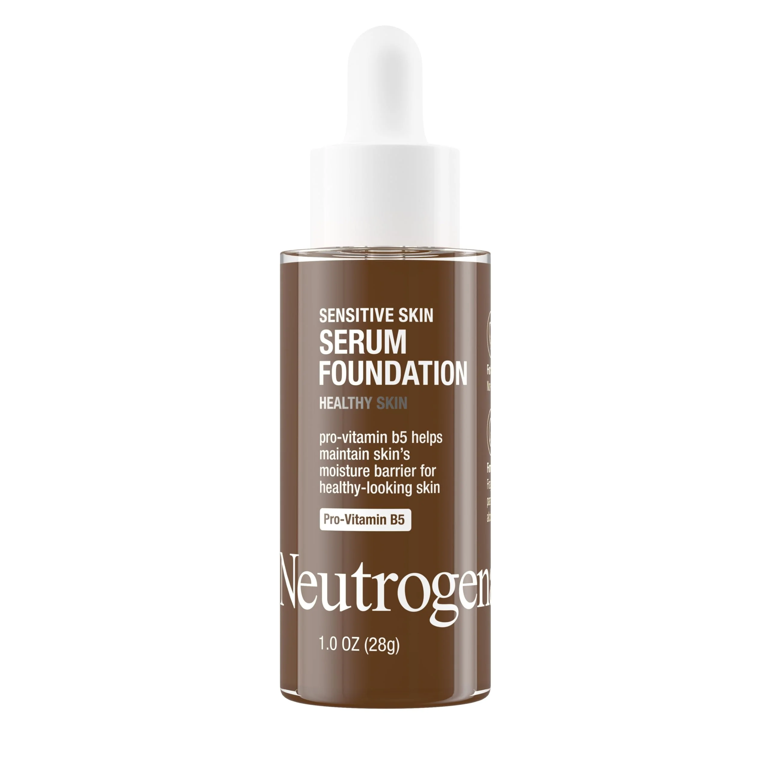 Advanced Neutrogena Healthy Skin Sensitive Skin Serum Foundation with Pro-Vitamin B5 Color Correcting Pore Minimizing Liquid Foundation Face Serum Clean