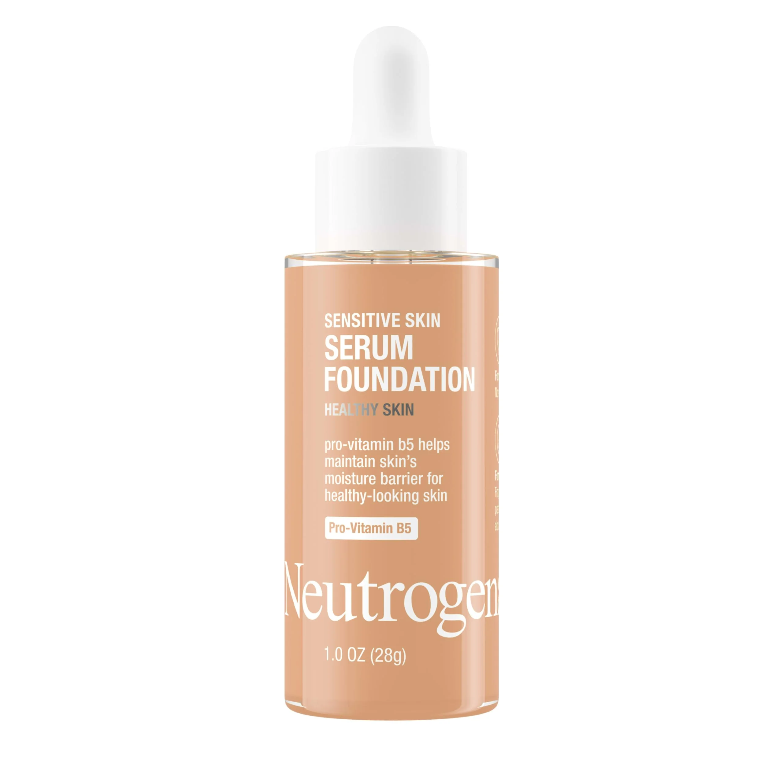 Elite Neutrogena Healthy Skin Sensitive Skin Serum Foundation with Pro-Vitamin B5 Color Correcting Pore Minimizing Liquid Foundation Face Serum Natural