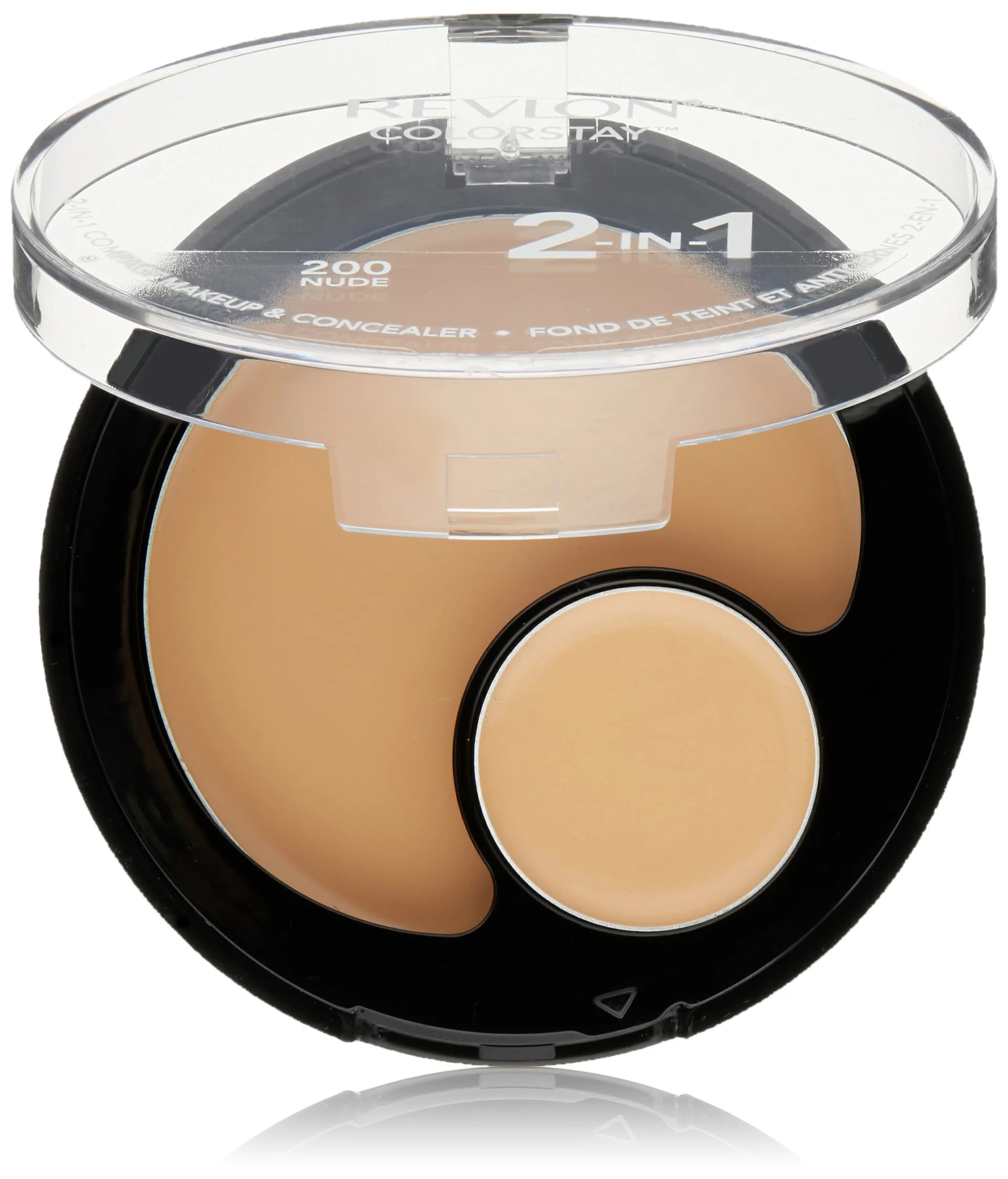 Elegant Revlon ColorStay 2-in-1 Compact Makeup Concealer Nude Lightweight