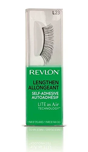 Crafted Revlon Lengthen Self-Adhesive Eyelashes L23 3 pc Functional