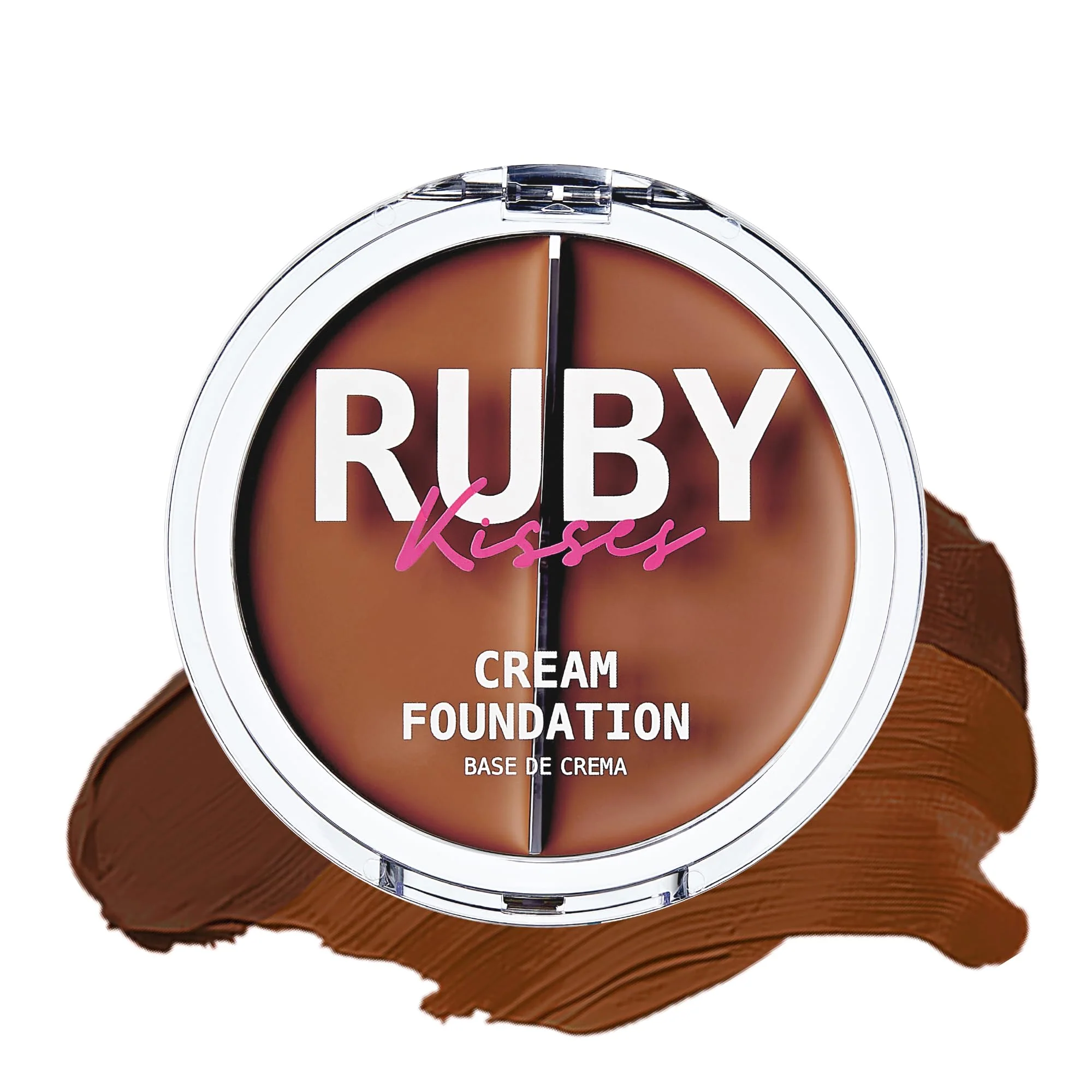 Expertly Made Ruby Kisses 3D Face Creator Cream Foundation Concealer 12 Hours Long Lasting Medium to Full Coverage Non-Greasy I for Makeup Contour First-Class