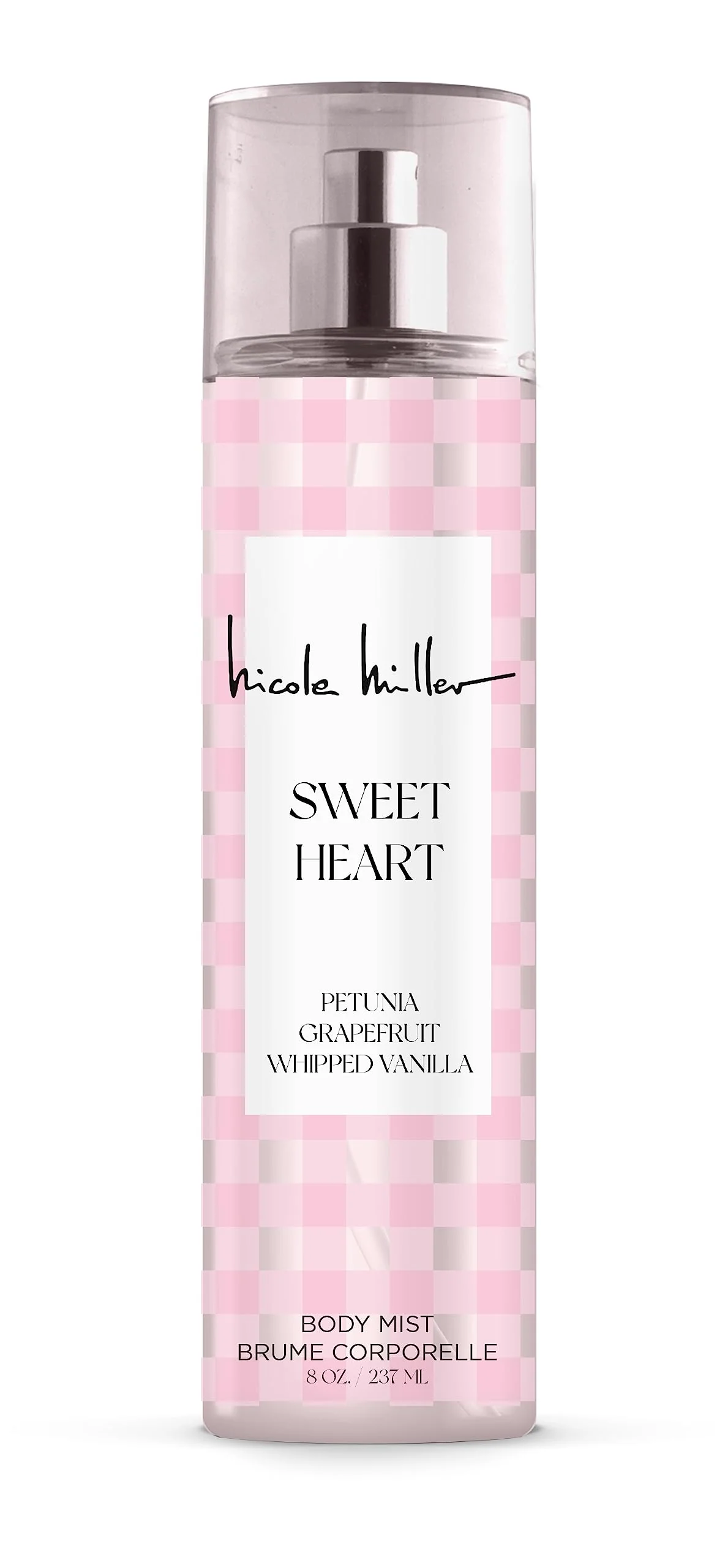 Fine Crafted Nicole Miller Sweetheart Body Mist 8 fl. oz. High-Grade