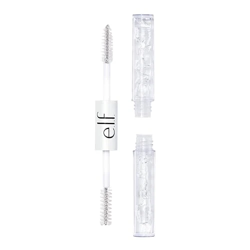 Breathable e.l.f. Clear Brow Lash Mascara Dual-Sided Brushable Clear Gel For Groomed Brows Eyelashes Long-Wear Conditioning Formula Vegan Cruelty- High-Quality