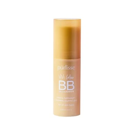 Classic p rlisse ViVi Glow BB Highlighter Makeup Stick - Creamy Face Highlighter for a Dewy Luminous Finish - Hydrating Formula with Hyaluronic Acid Jasmine High-Quality