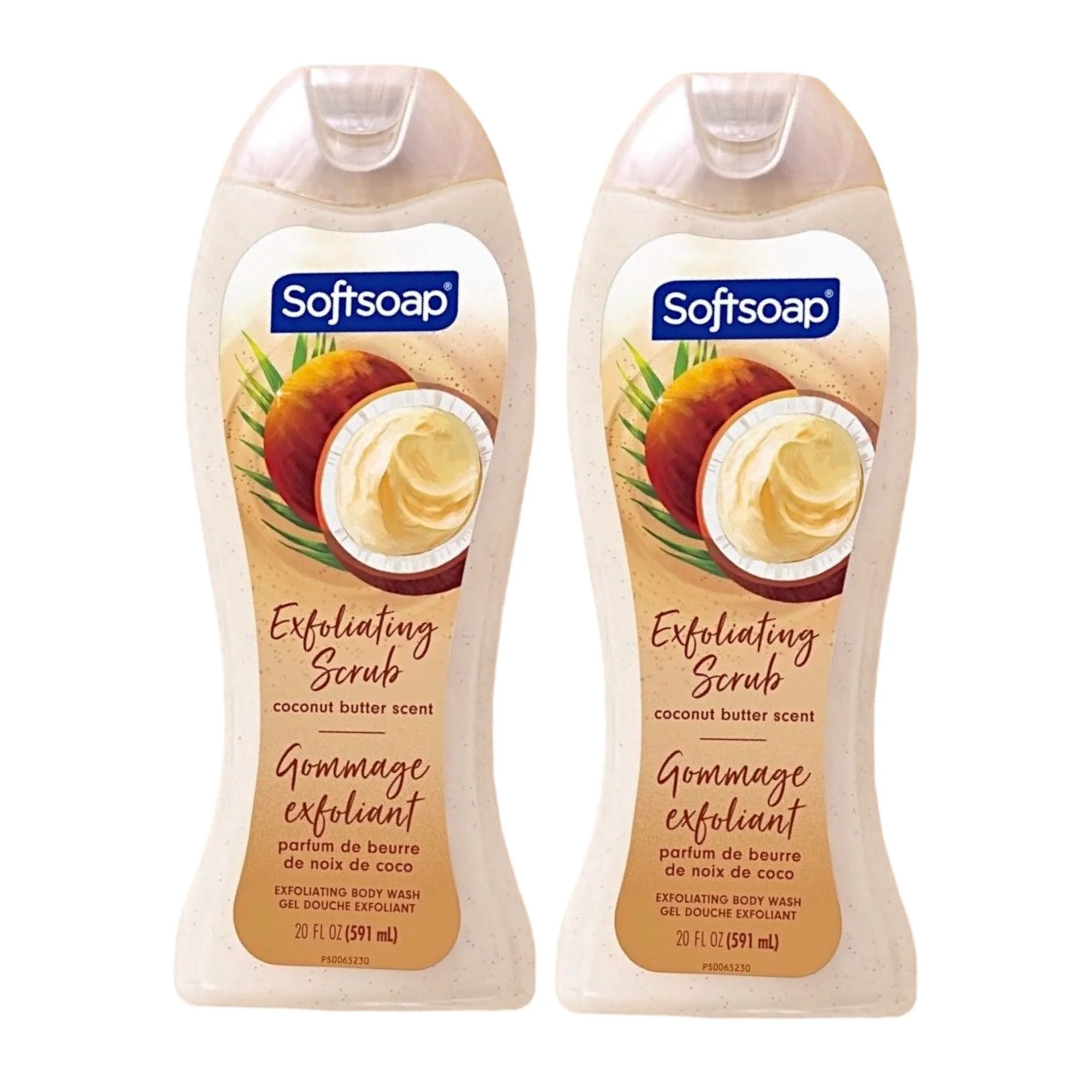 Powerful Softsoap Body Wash Coconut Butter Scrub 20 Fl Oz 2 Pack Traditional