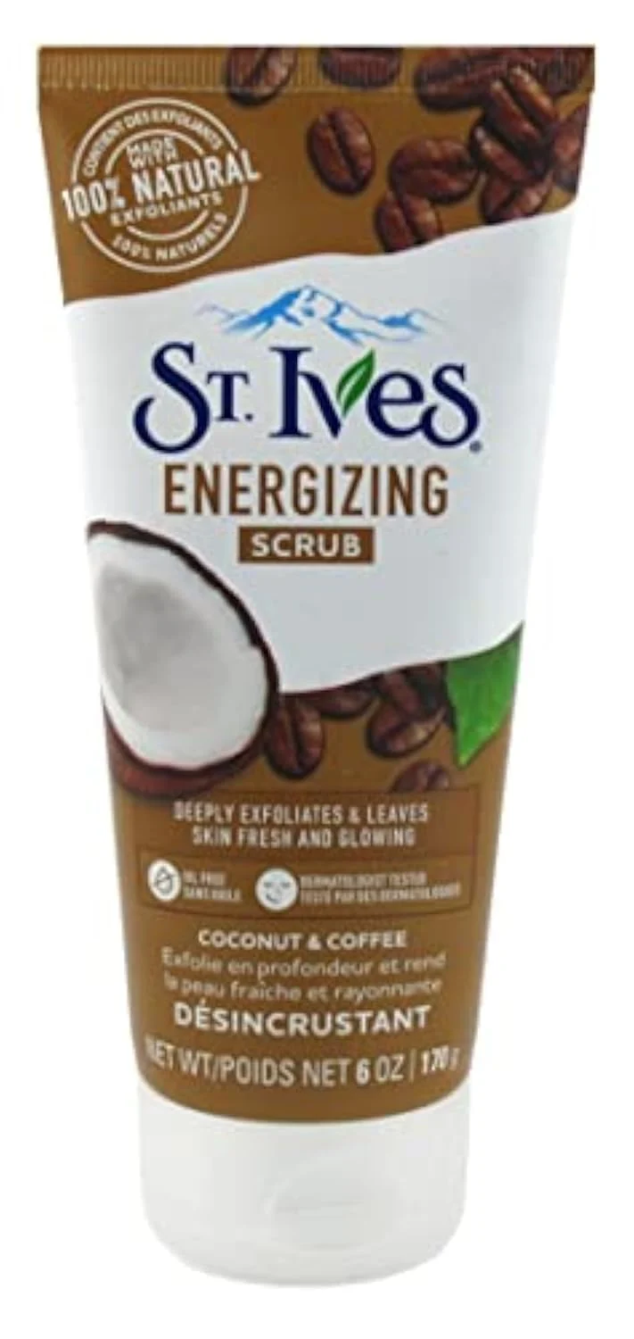 Stylish St. Ives Coconut Coffee Energizing Scrub 6 Ounce Casual
