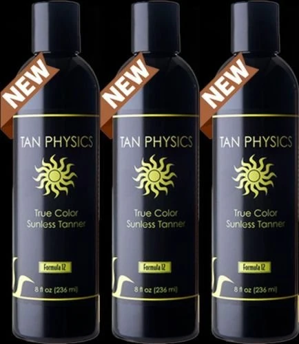 Modern Tan Physics True Color Sunless Tanner Pack of 3 Breathable