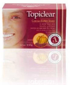 Premium Topiclear Cocoa Butter Soap. 3.0 Oz Efficient