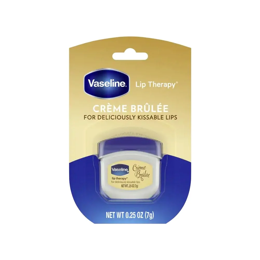 High-Performance Vaseline Lip Therapy Lip Balm Creme Brulee 0.25 oz Pack of 10 Original Design