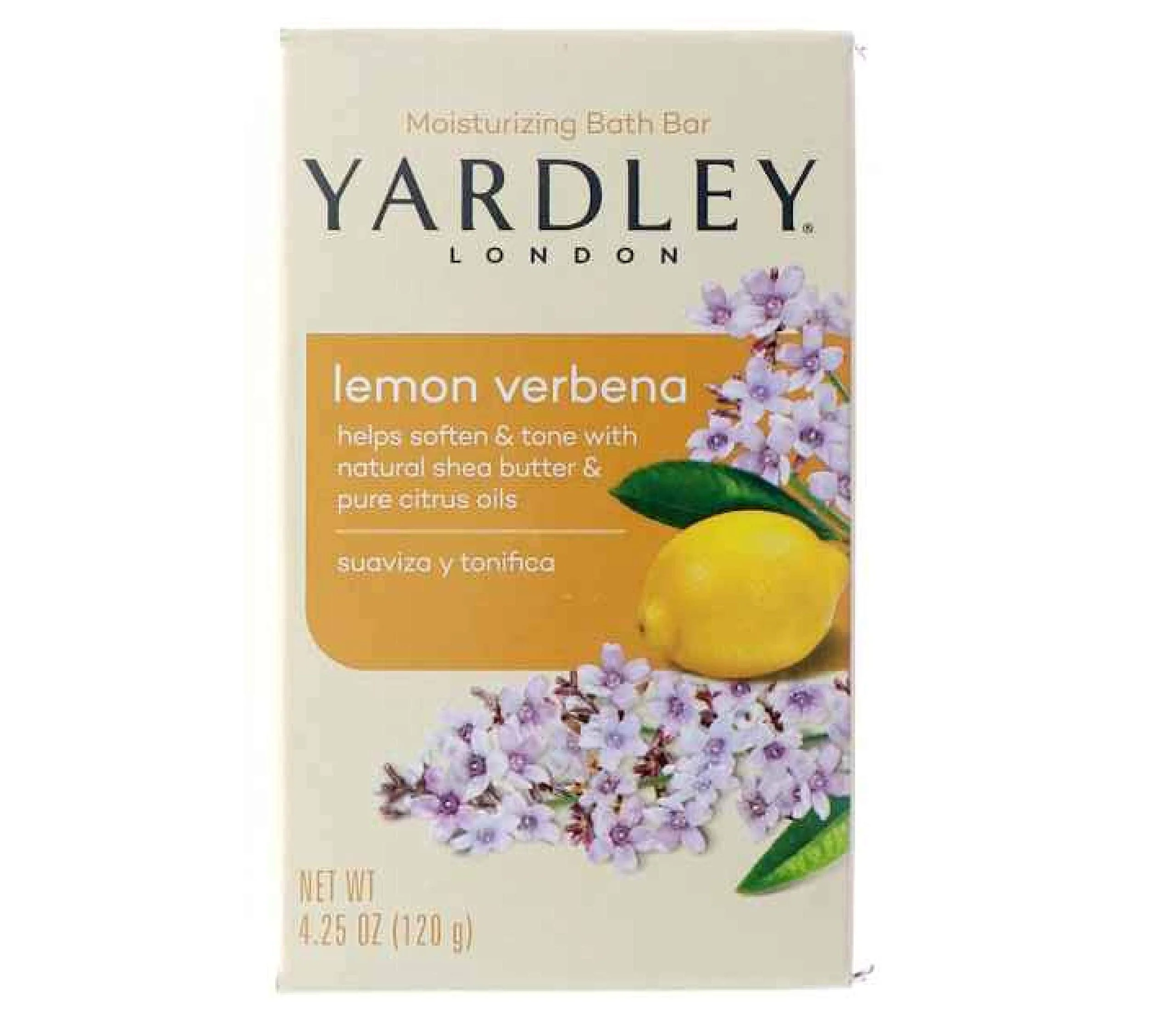 Smooth Yardley Lemon Verbena Bar Soap 4.0 Ounce Fashionable