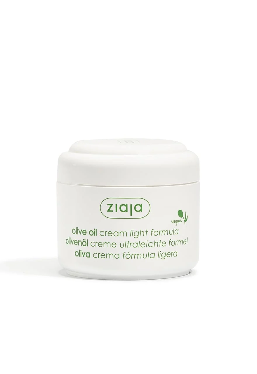 Reusable Ziaja Natural Olive Cream Light Formula Optimized
