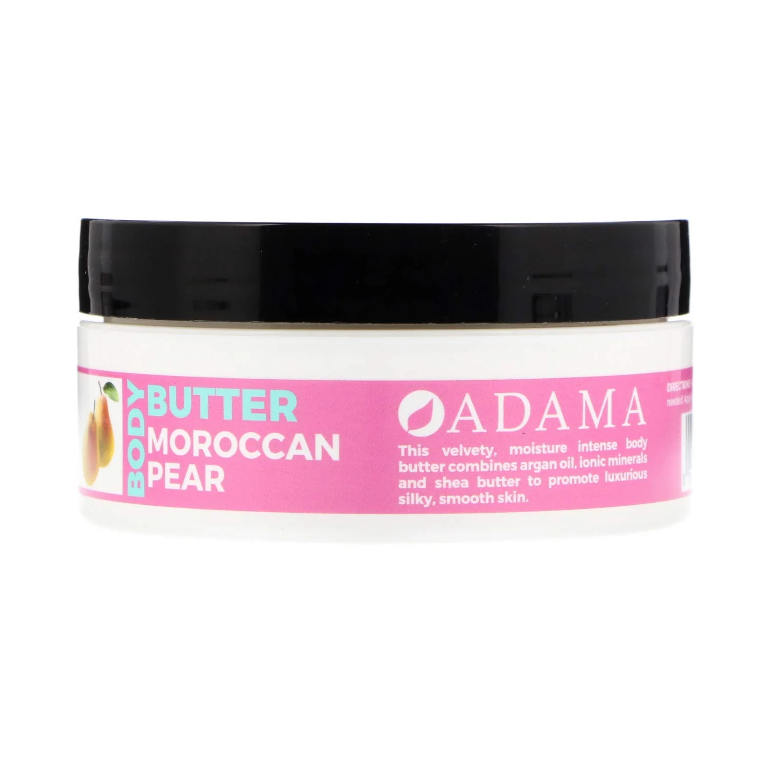 Original Zion Health Adama Body Butter with Argan Oil Moroccan Pear 4 oz 118 g Trusted