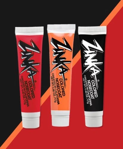 Contemporary Zinka Team Face Paint and Sun Block - Miami - Red Black Orange Eco-Friendly