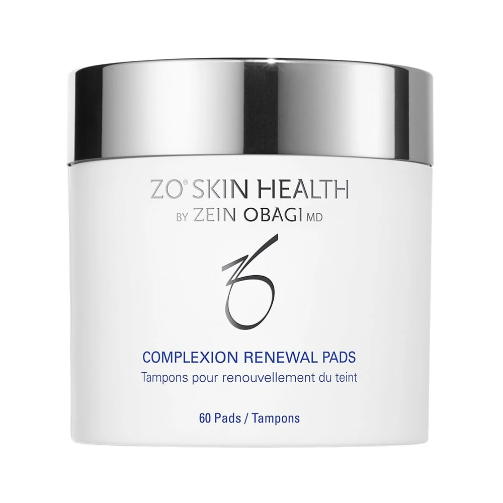 User-Friendly ZO Skin Health Complexion Renewal Pads Acne Pore Treatment 60-Count Pure